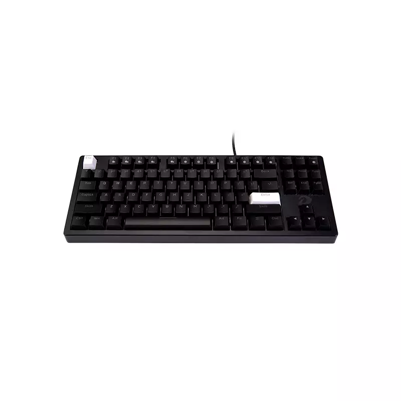 DAREU EK87 V2 WIRED BLUE SWITCH RAINBOW BLACK KEYBOARD-gallery-1