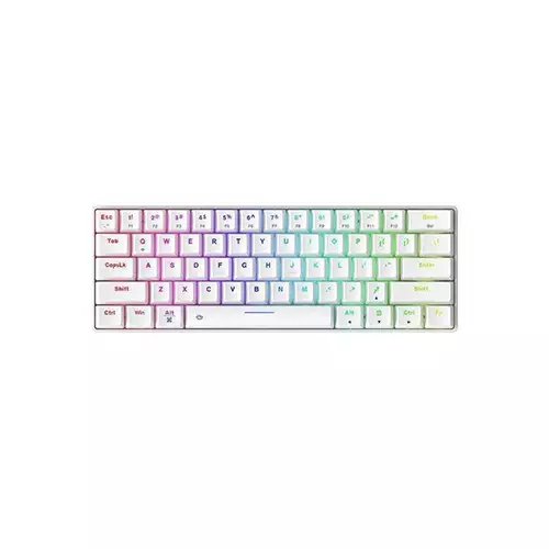 DAREU EK861 TRINITY GTR Tri-Mode Hotswap Mechanical Keyboard (White)