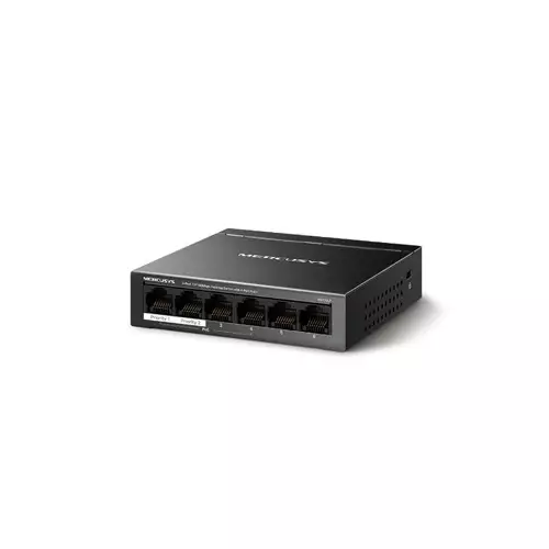 Mercusys MS106LP 6-Port 10/100Mbps Desktop Switch with 4-Port PoE+-gallery-1