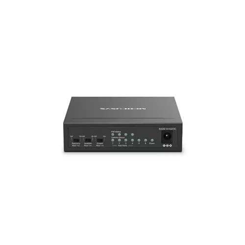 Mercusys MS106LP 6-Port 10/100Mbps Desktop Switch with 4-Port PoE+-gallery-2