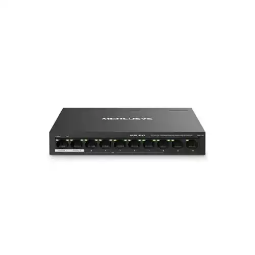 Mercusys MS110P 10 Port 10/100Mbps PoE Desktop Switch
