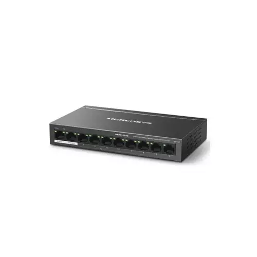 Mercusys MS110P 10 Port 10/100Mbps PoE Desktop Switch-1