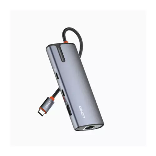 LDNIO DS-18H 8 in 1 4K Display 100W PD Charging USB C Hub