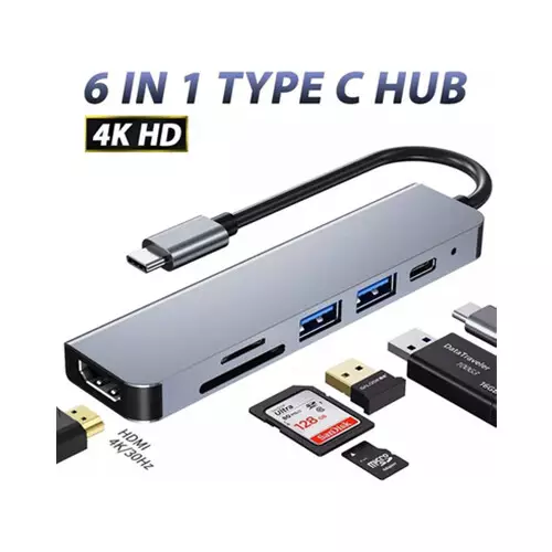 LDNIO DS-18H 8 in 1 4K Display 100W PD Charging USB C Hub - 3