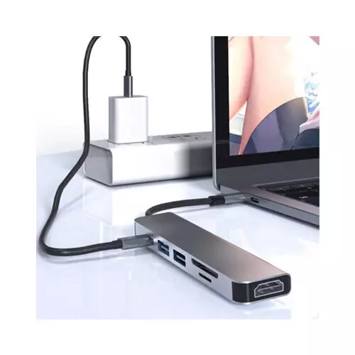 LDNIO DS-18H 8 in 1 4K Display 100W PD Charging USB C Hub-gallery-4