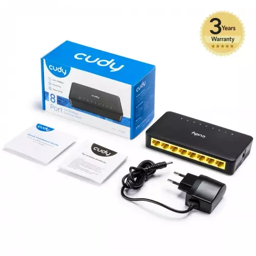 Cudy FS108D 8-Port 10/100Mbps Desktop Switch-gallery-2