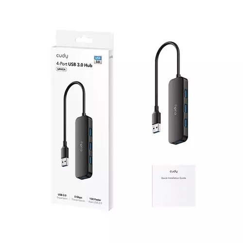 CUDY UH40A 4-Port USB 3.0 Hub - 1