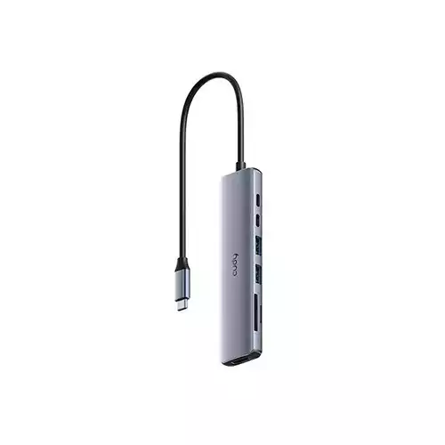 CUDY UH407 7-In-1 HDMI SD/TF 4K USB-C Hub