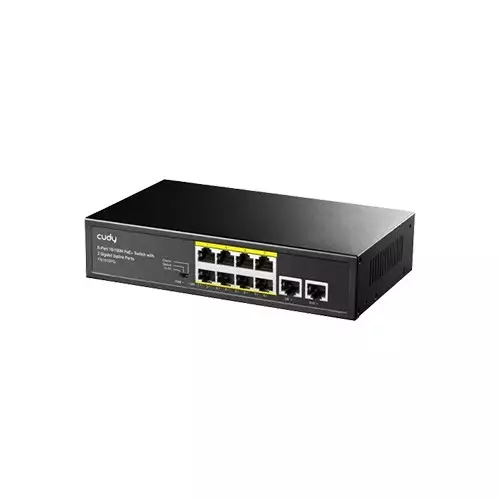 Cudy FS1010PG 8 Port PoE+ Switch with 2 Uplink Ports