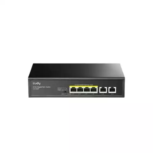 Cudy GS1006P 4-GbE PoE Switch with 2 Uplink GbE