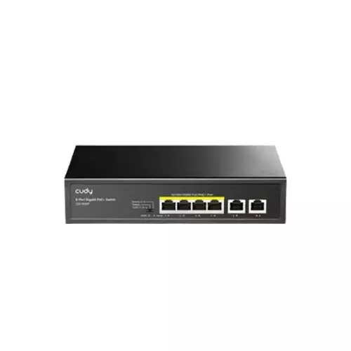 Cudy GS1006P 4-GbE PoE Switch with 2 Uplink GbE