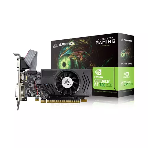 ARKTEK NVIDIA GT 730 2GB 128BIT GDDR3 GRAPHICS CARD