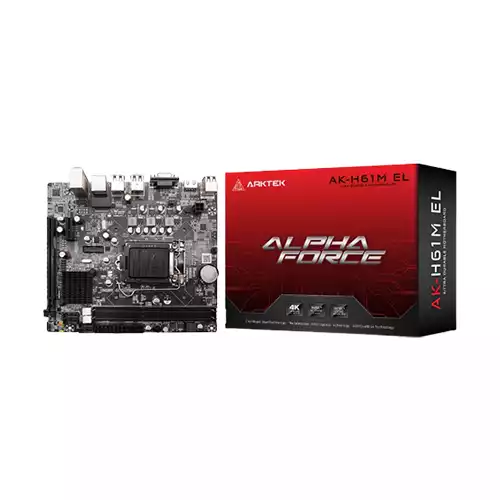 ARKTEK AK-H61M EL 2ND GEN AND 3RD GEN LGA 1155 SOCKET MOTHERBOARD