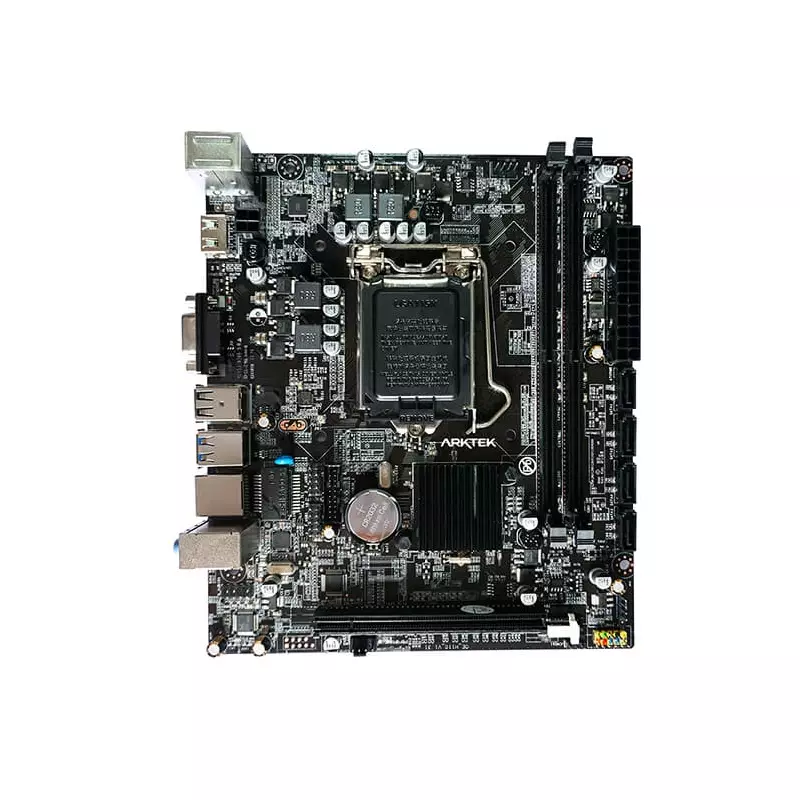 ARKTEK AK-H110M EG 7TH GEN LGA 1151 SOCKET MOTHERBOARD-gallery-1