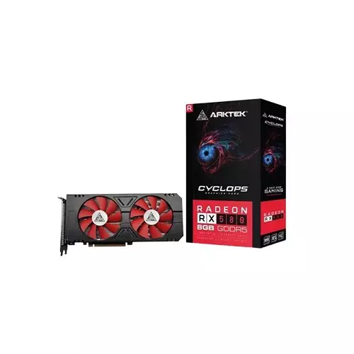 Arktek RX 580 8GB 256bit DVI/HDMI/3 x DP GDDR5 Graphics Card-gallery-4