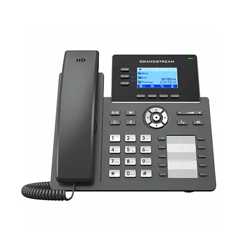 Grandstream GRP2604 3 line 6 SIP accounts IP phone with Adapter