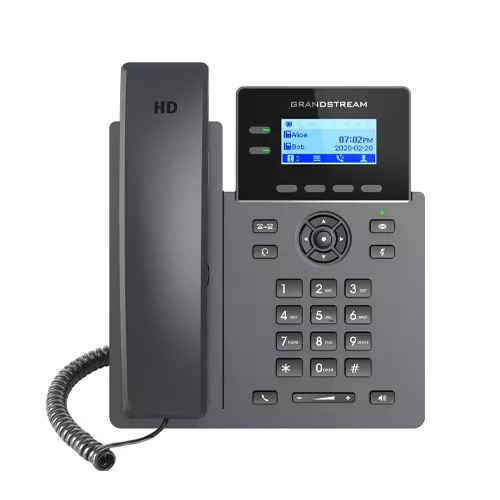 Grandstream GRP2602G 2-Line 4-SIP Carrier Grade IP Phone Without Adapter