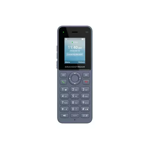 Grandstream WP816 Cordless Wi-Fi Blue IP Phone with 2 SIP Accounts 2 Line