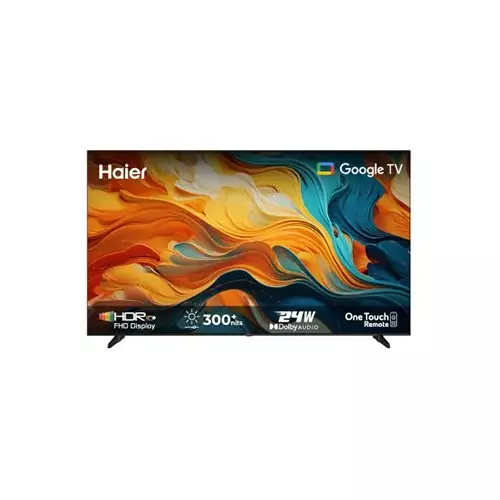 Haier H43K85FFX 43-Inch 60Hz DLED FHD Bezel Less Google TV