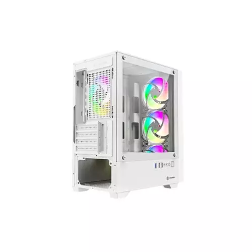 Revenger PHANTOM X Mid Tower Micro ATX Gaming Desktop case (white)-gallery-1