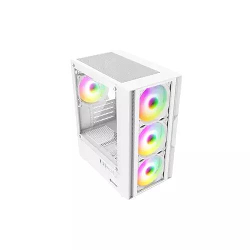Revenger PHANTOM X Mid Tower Micro ATX Gaming Desktop case (white)-gallery-5