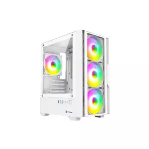Revenger PHANTOM X Mid Tower Micro ATX Gaming Desktop case (white)