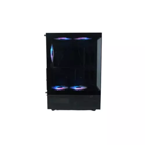Revenger ICE COOL 5 ARGB Mid Tower ATX Gaming Case - Black-gallery-2