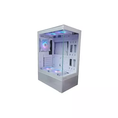 Revenger ICE COOL 5 ARGB Mid Tower ATX Gaming Case - White