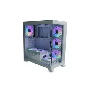 Revenger INFINITY 7 ARGB Full Tower Fans Gaming Case - White