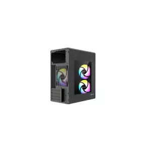 Revenger WOODPECKER ARGB m-ATX Mid Tower Black Gaming Casing