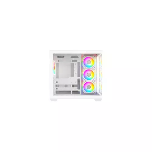 Revenger AIR SPACE BTF 4 ARGB Infinity Fan ATX White Gaming Casing