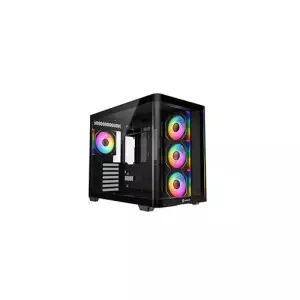 Revenger Air Tank BTF 4 ARGB Infinity Fan Black Gaming Casing