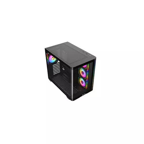 Revenger Air Tank BTF 4 ARGB Infinity Fan Black Gaming Casing-gallery-3