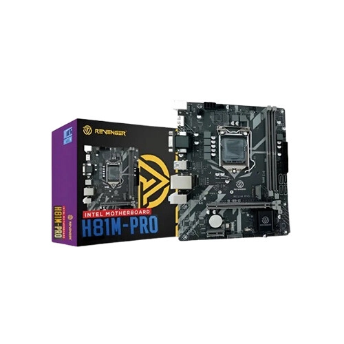 Revenger H81M-PRO Intel 4/5th Gen Supported Motherboard