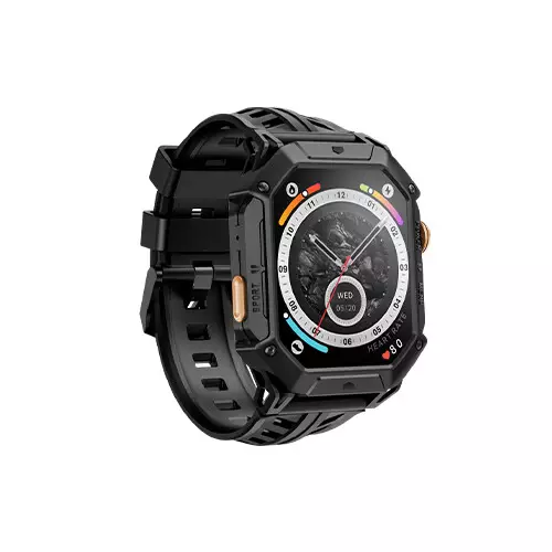 Haylou IRON N1 Bluetooth Call 2.13 inch AMOLED Smart Watch-gallery-1