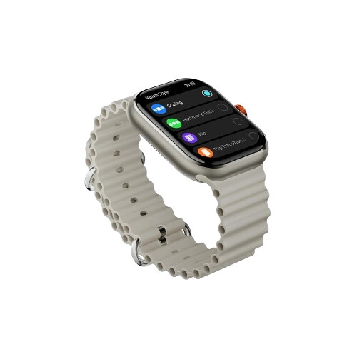 Haylou Velo 1.96 Inch AMOLED Display Smart Watch (Silver) - 1