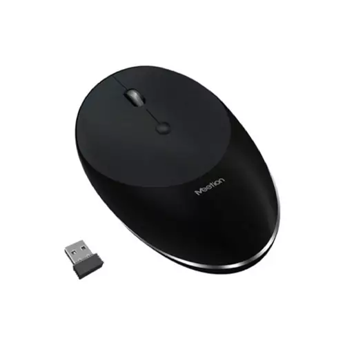 Meetion MT-R600 Wireless Optical Mouse Mouse (Black)-1