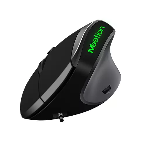 Meetion MT-M390 Wired Ergonomic Vertical Mouse - 2