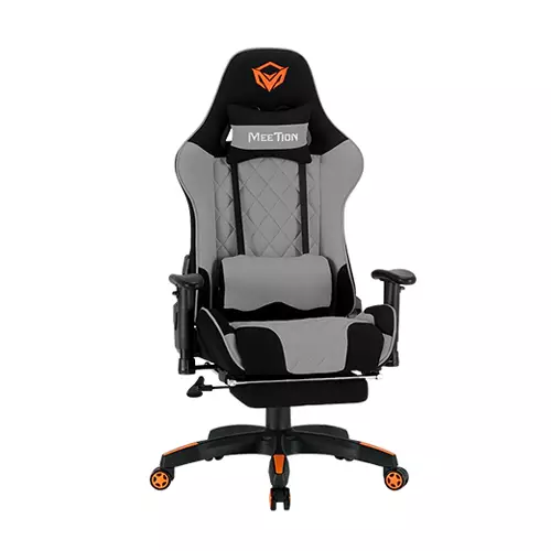 Meetion MT-CHR25 2D Armrest Massage E-Sport Gaming Chair (Space Grey)