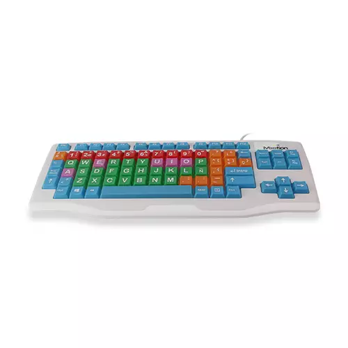 MeeTion MT-K800 Colourful Kids Computer Keyboard-1
