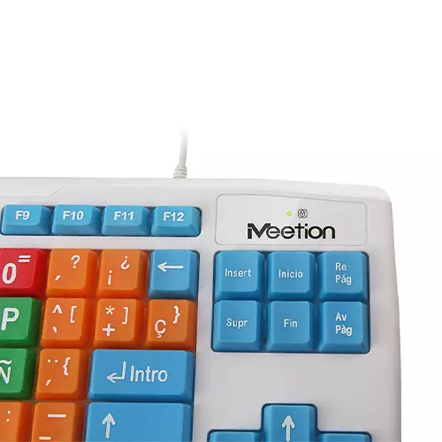 MeeTion MT-K800 Colourful Kids Computer Keyboard-2