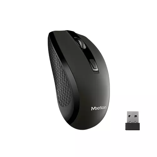 Meetion MT-R560 2.4G Wireless Laptop Optical Mouse (Black) - 3