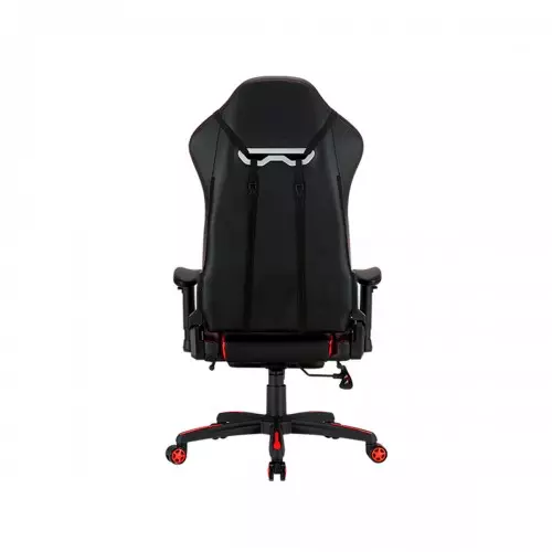 MEETION MT-CHR22 LEATHER RECLINING E-SPORT FOOTREST GAMING CHAIR (Red)-gallery-3