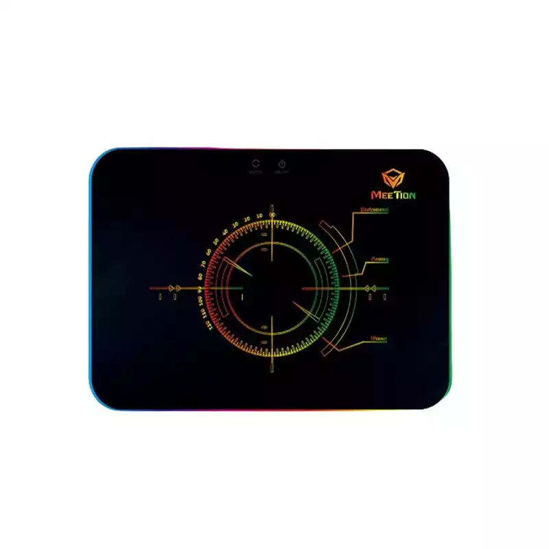 Meetion P010 RGB Backlit Gaming Mouse Pad (Black)