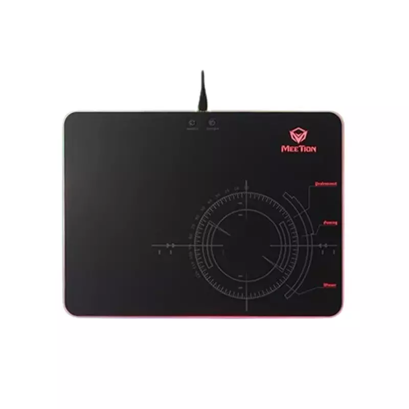 Meetion P010 RGB Backlit Gaming Mouse Pad (Black)-1