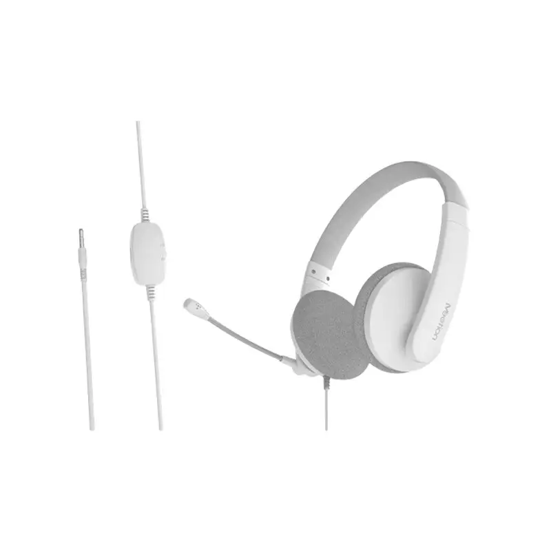 Meetion HP003 3.5mm Telephony Headset (White) - 4