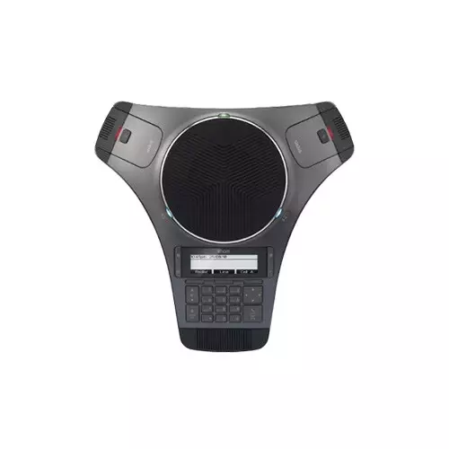 SNOM C520 3-SIP PoE Conference IP Phone With Microphones (Black)