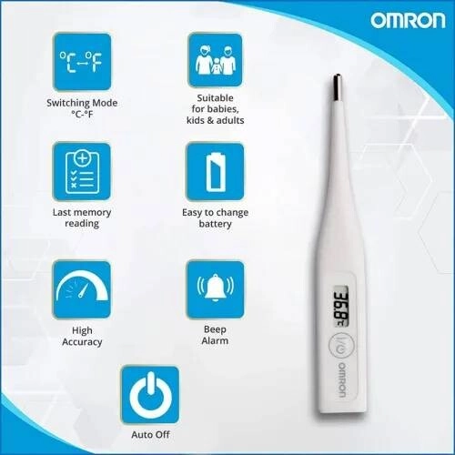 Omron MC-246 Digital Thermometer - 1