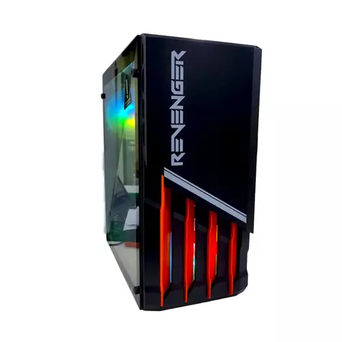 Revenger MEGATRON Tempered Glass MID TOWER Gaming Case - 1