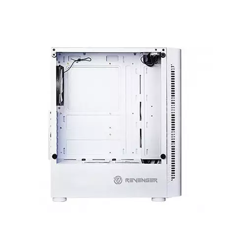 REVENGER HAWA MESH WHITE ATX MID-TOWER GAMING CASE - 1